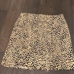 Brandy Melville Phoebe Leopard Skirt